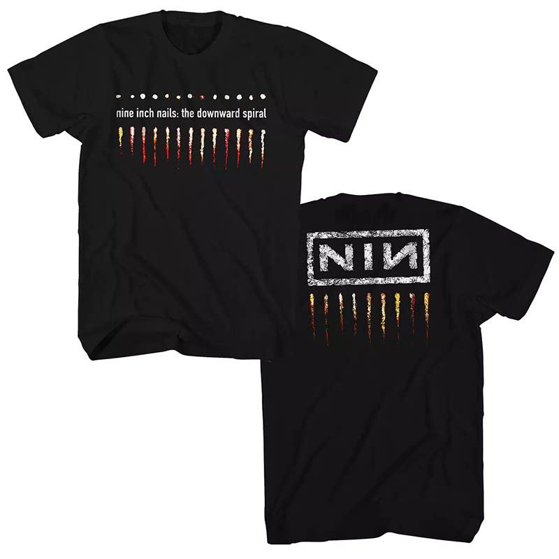 Nine Inch Nails An American Rock Band Is A Casual TShirt Luxury Band Brand For Both Unisex And Unisex Top 2026 New Band Logo