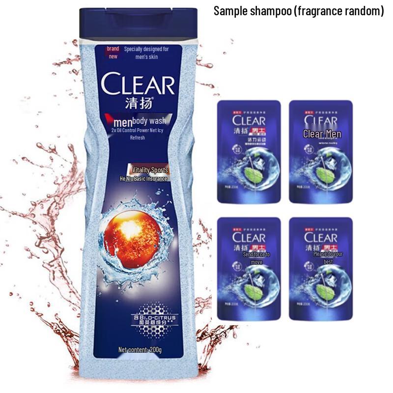 

Clear Men Oil Control & Refreshing Sport Shower Gel & Shampoo Pack