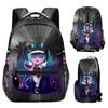 Cartoon Novelty Kpop Youthful School Bags Unisex Gacha Life Travel Bags 3D Print Oxford Waterproof Notebook Shoulder Backpacks