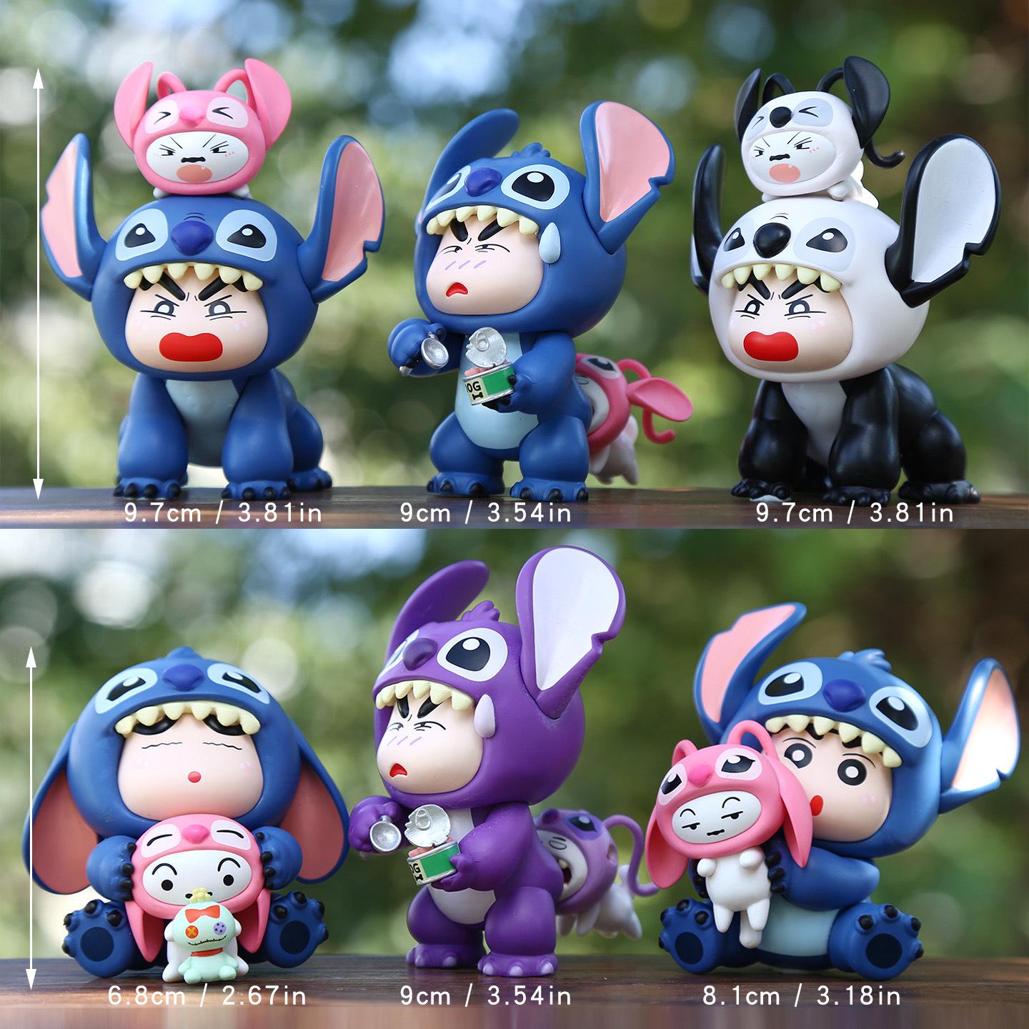 Shin-chan Series Anime Figure Blind Box - Creative Desktop & Car Ornament