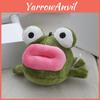 Grüner Frosch Plüschtier Schlüsselanhänger Mit Weichem Kurzem Plüsch Für Kinder Geschenk