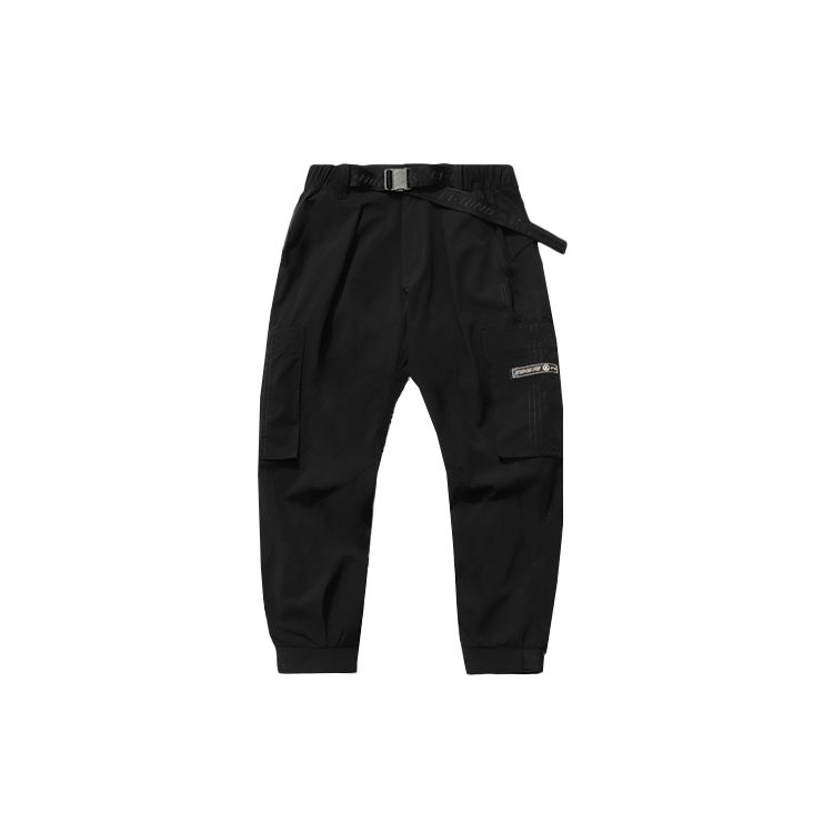 

Li Ning повседневные свободные зауженные брюки мужские низ черный AKXR085-1 L