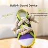TOWOWO Dog Toys Shoes Pet Cotton Rope Slippers Sound Making Toys Teeth Cleaning Built-in BB Airbag Round Ball Bell Various
