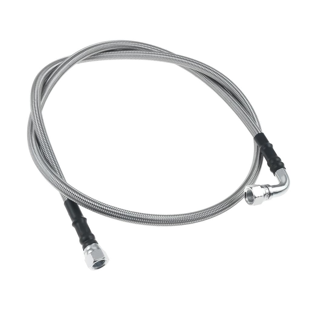 6AN 52" Transmission Fluid Oil Cooler Hose Line Kit TH350 Transmission Cooler Lines for Trucks 700R4 TH400