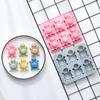 High Temperatures Resistant Silicone Chocolate Mould 6 Cavity Turtles Mousse Cake Mold Dessert Baking Accessories