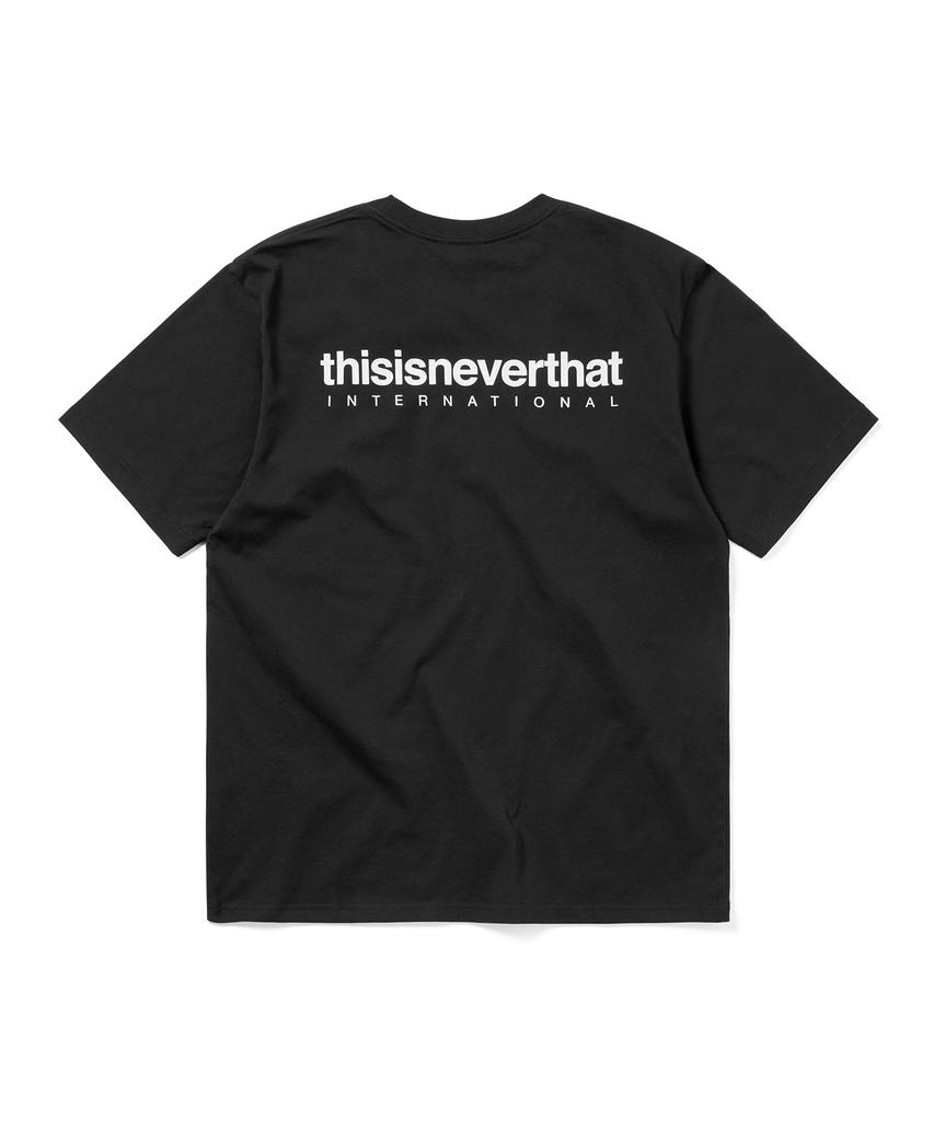 THISISNEVERTHAT Intl. Logo Tee Black