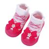 Cartoon Stripe Mesh Bow Baby Socks - Cute European & American Style