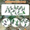 20 Pcs 1:35 Scale Miniature Figures for Kids And Adults, Great Dollhouse Scene Decoration