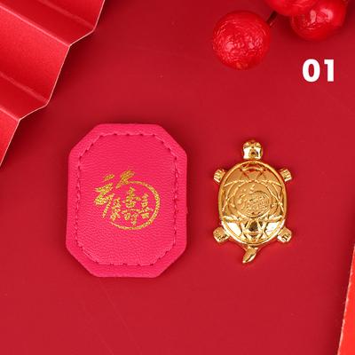 Japanese Money Turtle Asakusa Temple Small Golden Tortoise Guarding Praying Lucky Wealth Home Decoration Lucky Gift Miserly Turtle