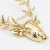 Gold Elk Brooch Chain Accessories Men'S Women'S Suit Suit Shirt Temperament Collar Pin Collar Buckle Brooch Pin Accessories