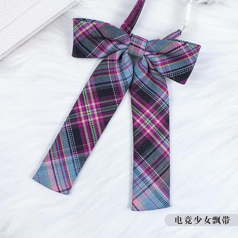 Jk Female Collar Flower Japanese Korean Version Free College Style Streamer Bow Bow Graduation Photo Male Tie Sailor Suit Tide