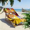 Arthur Cartoon Print Beach Towel, Large Soft Quick Dry Towel for Beach Camping Swimming