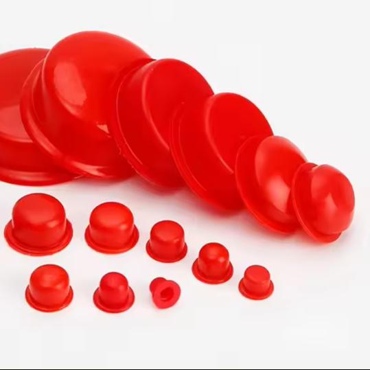 Custom Any Type Silicon Rubber Cap Cover Flexible Silicone Stopper Silicone