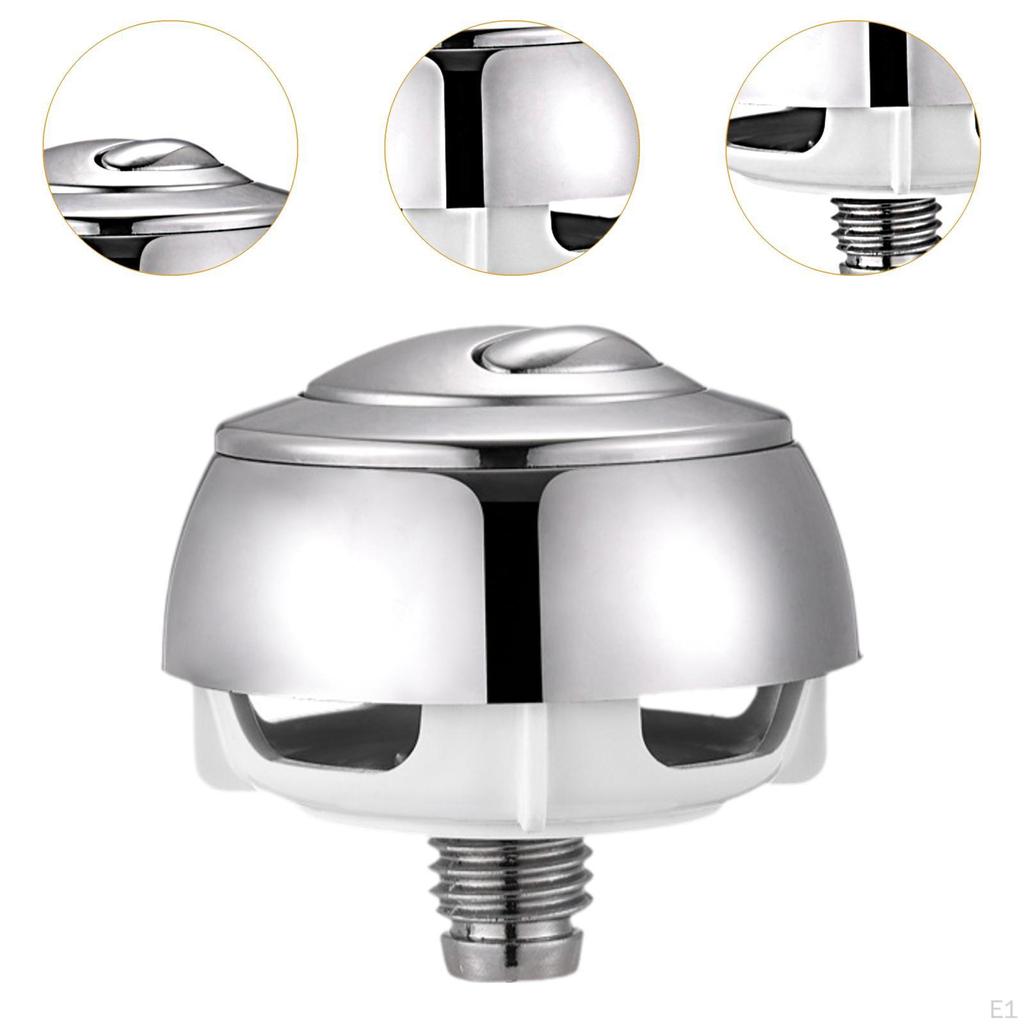 Toilet Flush Button Press Adjustable Convenient Tank Replacements