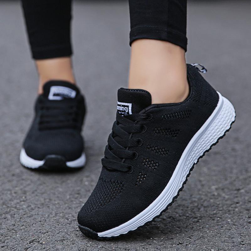 Lightweight Korean Mesh Sports Shoes - Breathable Running Shoes for Women and Men