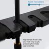 Two Fishing Rod Storage Display Racks, Horizontal Wall Mounted Fishing Rod Brackets, Capable of Storing 6 Fishing Rods