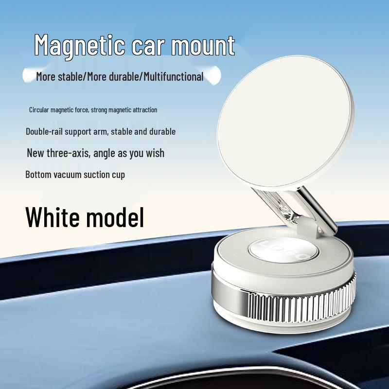 2025 Universal Magnetic Phone Holder: Vacuum Suction Cup for Car Navigation