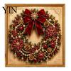 Unique DIY Christmas Decor Faux Pearl Art Kit, Winter Scene Painting Artistic Bead Kits 3D Sparkling Animal Wall Craft Kit for Adults, Holiday
