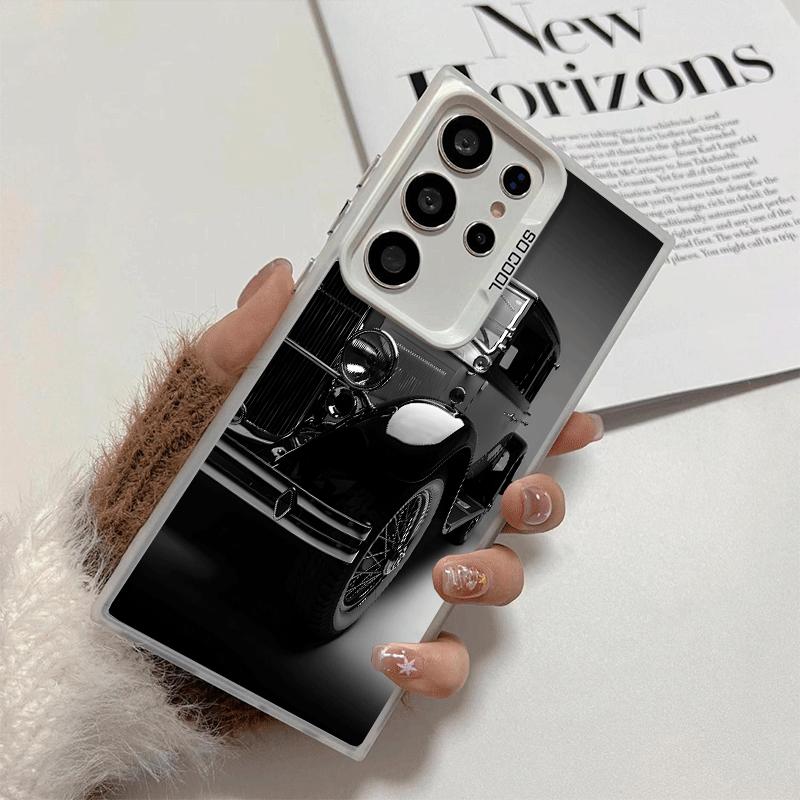 Classic Vintage Retro Car Shockproof Phone Case for Samsung Galaxy S26 Edge S25 Ultra S24 FE S23 Plus S21 Cover Anti Fall Fundas