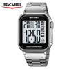 Skmei 2447 New Fashion Luxury Men's Electronic Watch Waterproof Large Dial Square Countdown Calendar Digital Watch Reloj Hombre