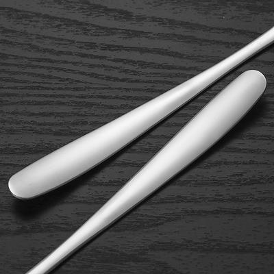 Stainless Steel Spoon Long Handle Tablespoons  Pot Soup Ladle Ramen Noodles Scoop Kitchen Tableware Cooking Utensils