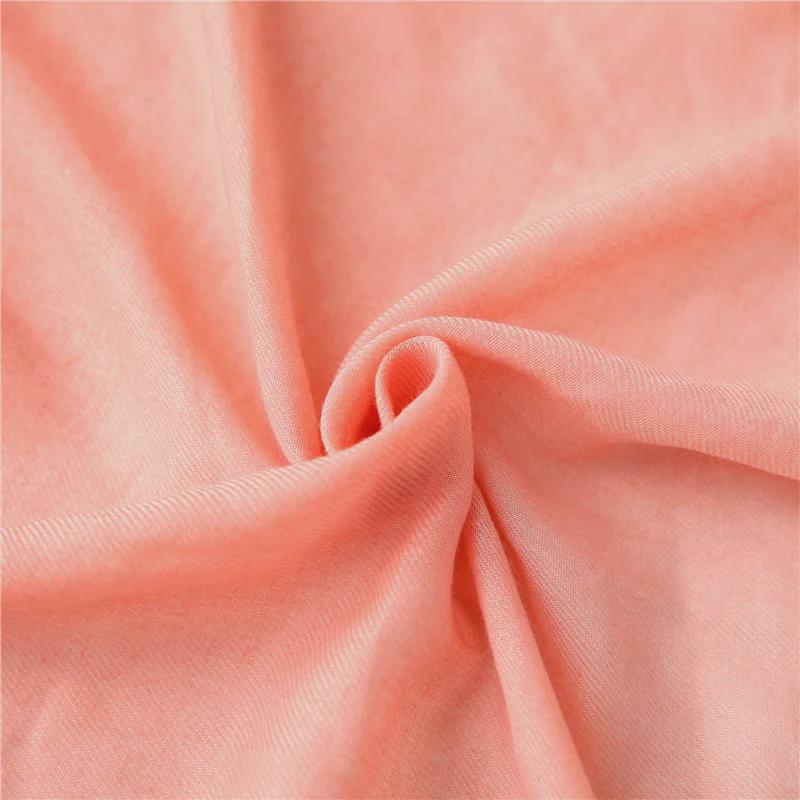 Écharpe Géométrique à Franges en Coton Style Européen et Américain d'Été pour Femme - Châle Protection Solaire