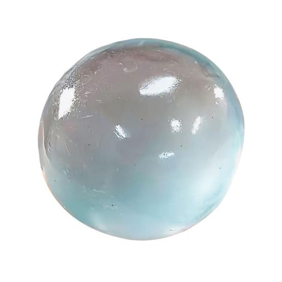 1/3/4Pcs Coconut Oil Stress Ball Slow Rising Stress Relief Clear Ball Squeeze Toy Non-Sticky Improving Focus Relaxation Stretchy Ball Sensory Toy