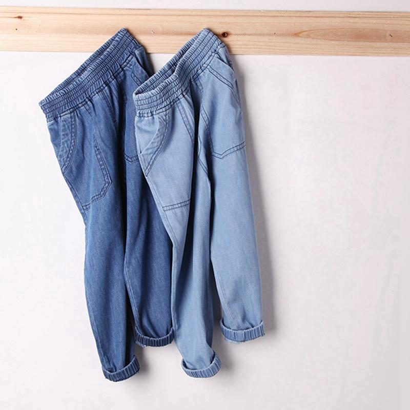 3-14 Jahre Kinder Freizeithose Blaue Jeans