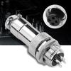 5 Pcs Set GX12 4Pin  Male   Female Panel Metal Aviation Plug Socket Connector