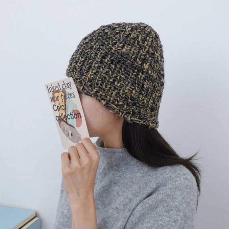 Women's Beanie Bocashi Grunge Vintage Hat