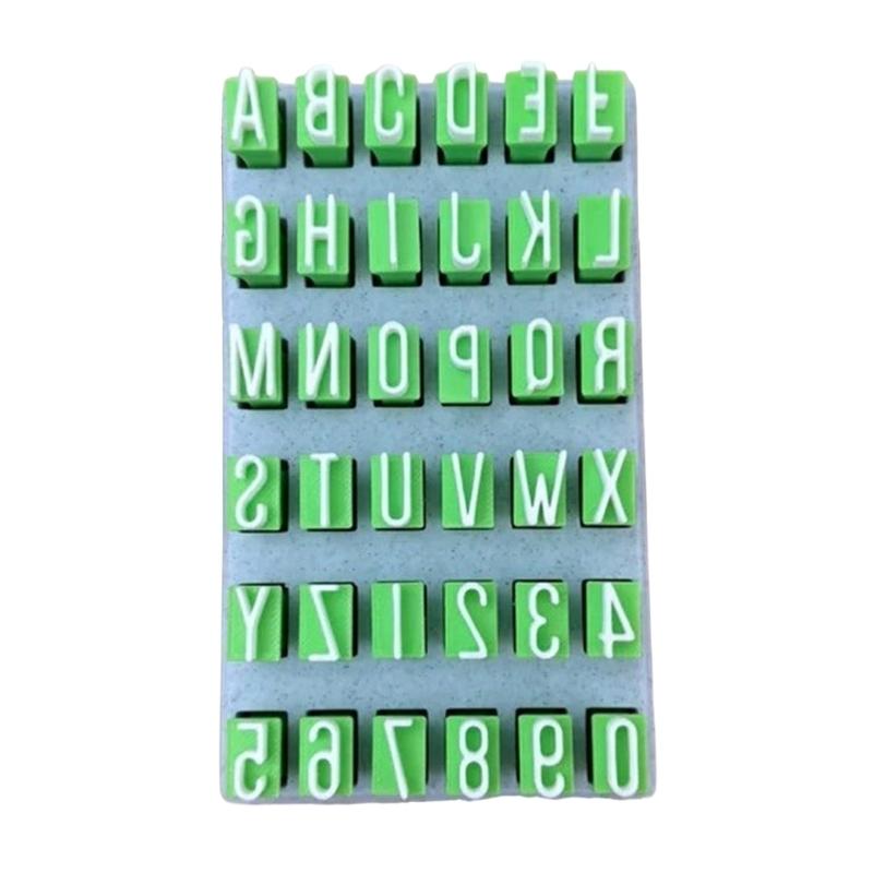 Reusable Letter Stamps For Pottery Beginners Including Uppercase Symbols And Numeric Imprints Tools For Clay Modeling