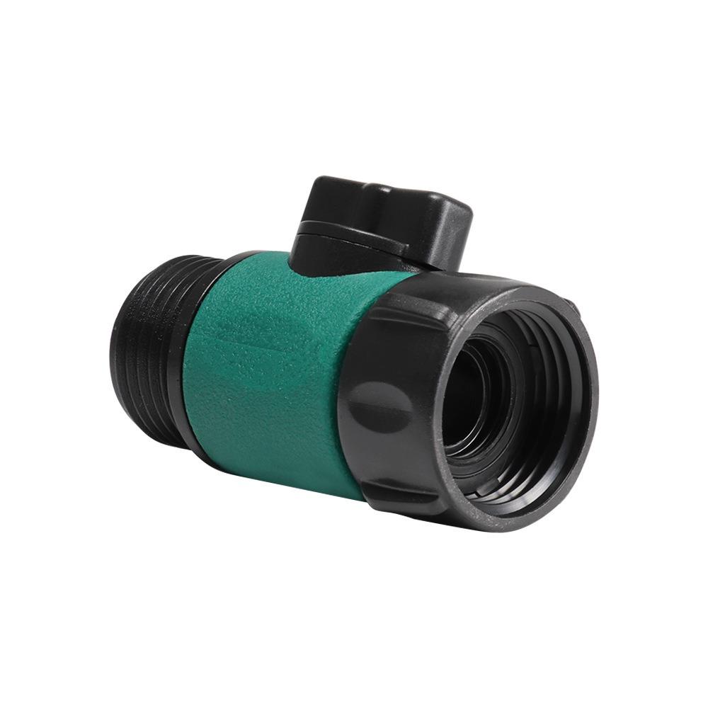 Plastic Valve Hose Adapter Switch Two-Way Nipple Connector New Garden Water Connectors