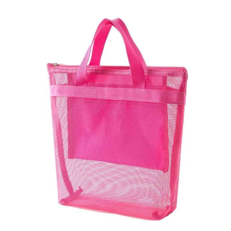 Breathable Large-Capacity Mesh Toiletry Travel Bag
