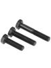1~10pcs M5 M6 M8 M10 Black External Hexagon Outside Hex Head Cap Screws Bolt High Tensile Grade 12.9 Steel DIN933 Length 8~180mm