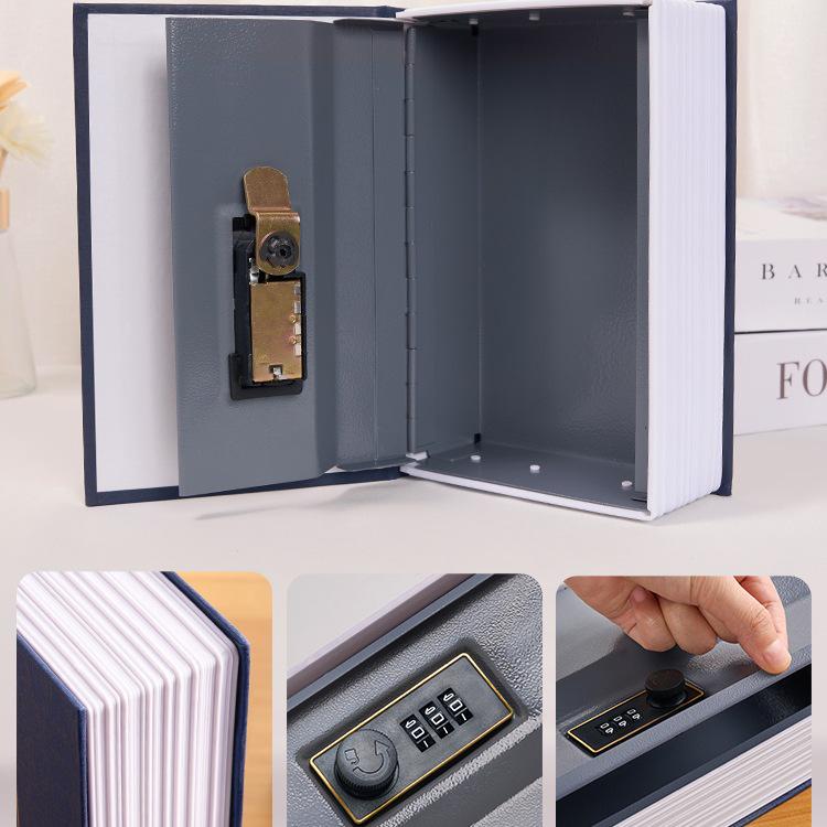 Book Piggy Bank Cabinet: Secure Password Safe for Kids 2025