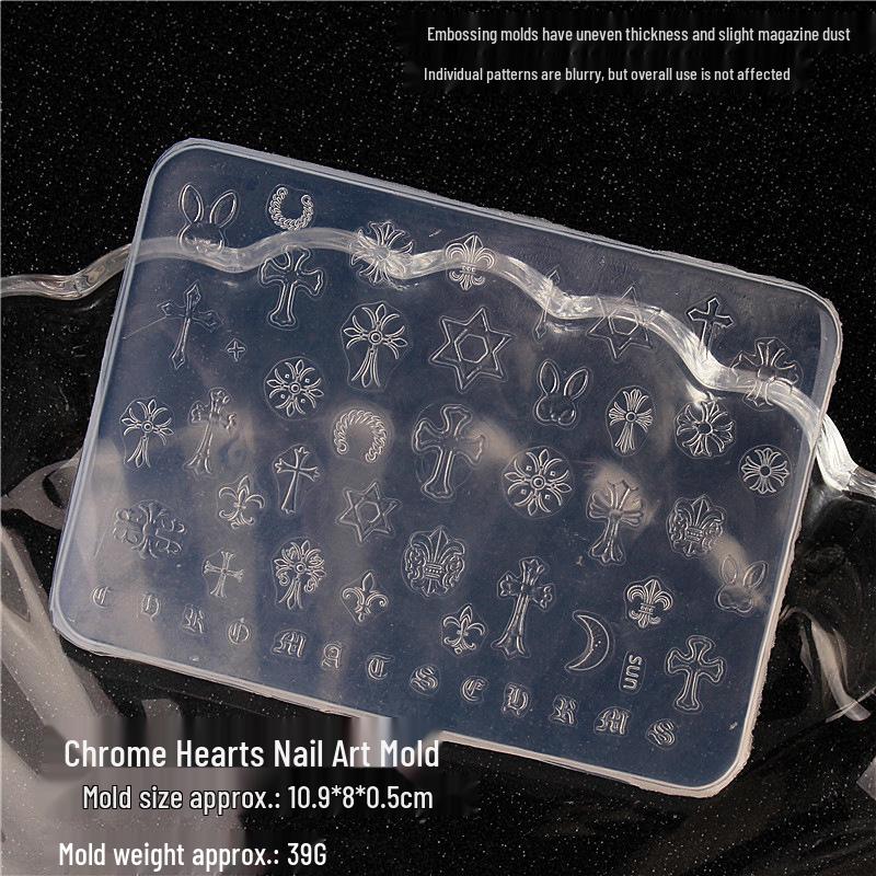 DIY Double Happiness & Butterfly Silicone Nail Art Mold