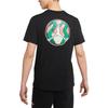 Jordan Sport T Shirts Men's Black Crew Neck Moderate Straight Fit CZ8084-010