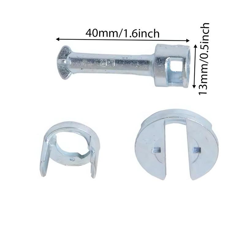 Front Left Right Door Lock Cylinder Repair Kit for BMW X3 E83 2004-2010 X5 E53 2000-2006 51217035421 Zinc Alloy