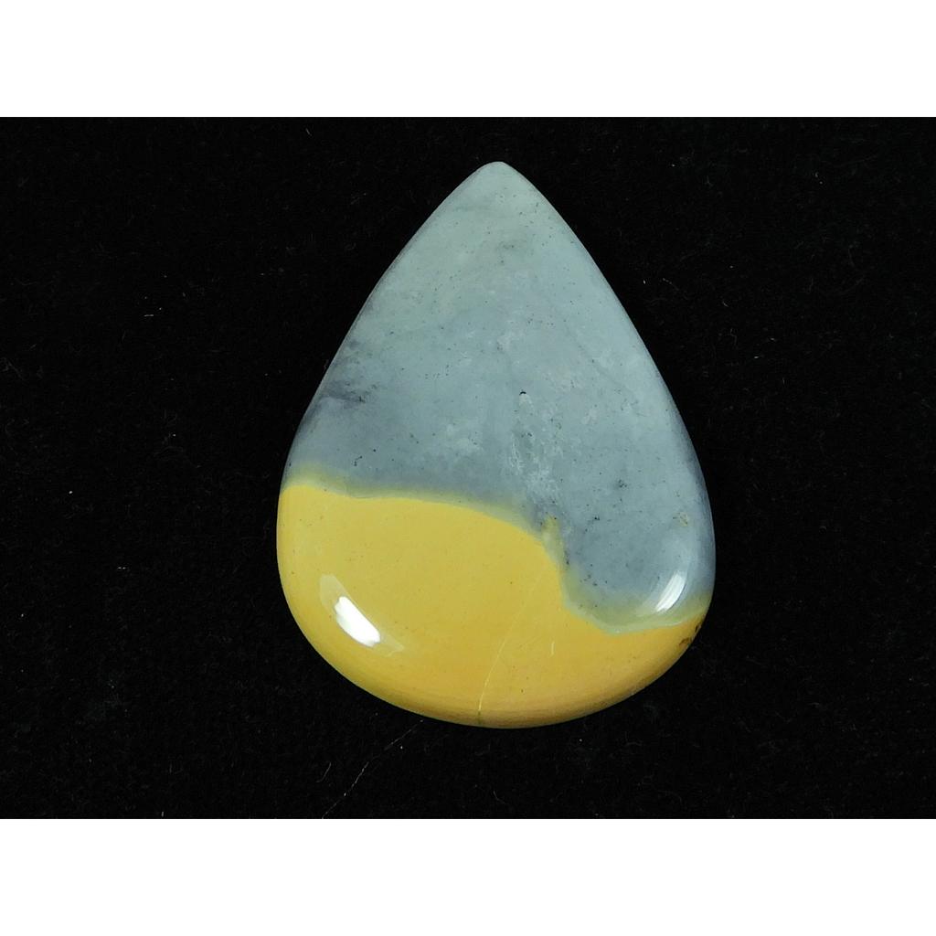 32X44X04MM Natural Malingano Jasper Pear Cabochon Loose Gemstone 62Cts. SK-4697