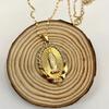 Fringe Vintage Virgin Mary Pendant Necklace Fashionable Ethnic Style Necklace Brooch