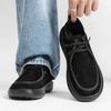 Men's Casual Leather Shoes Soft Sole Walking Shoes Luxury Brand Lace-Up Lightweight Walking Shoes Outdoor Mens Sneakers
