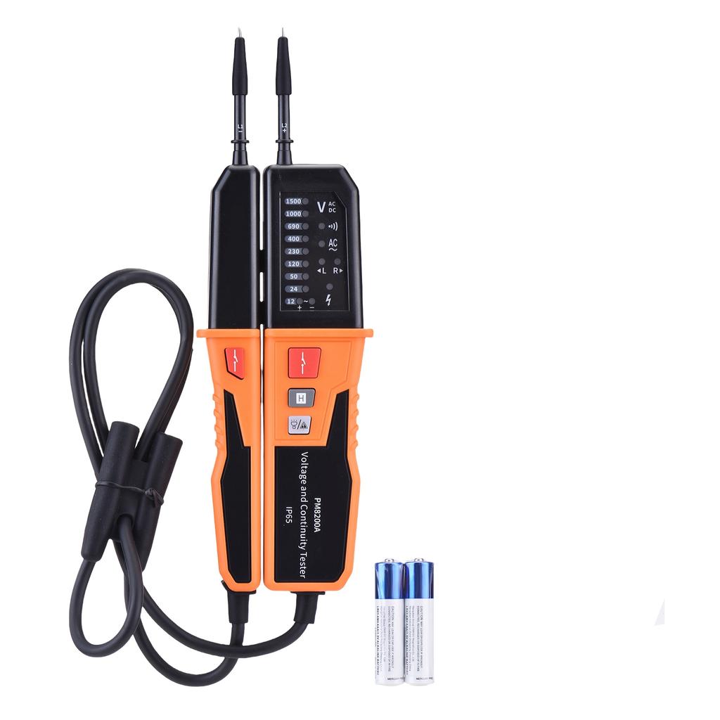 Voltage and Continuity Tester, Electrical Tester with IP65 Protection, AC DC Voltage Detector for Home and Professional