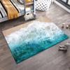 Aesthetic Ocean Wave Carpet Rug for Trendy Home Decor Suitable for Use As an Anti-slip Game Mat for Living Room and Bedroom Sofas