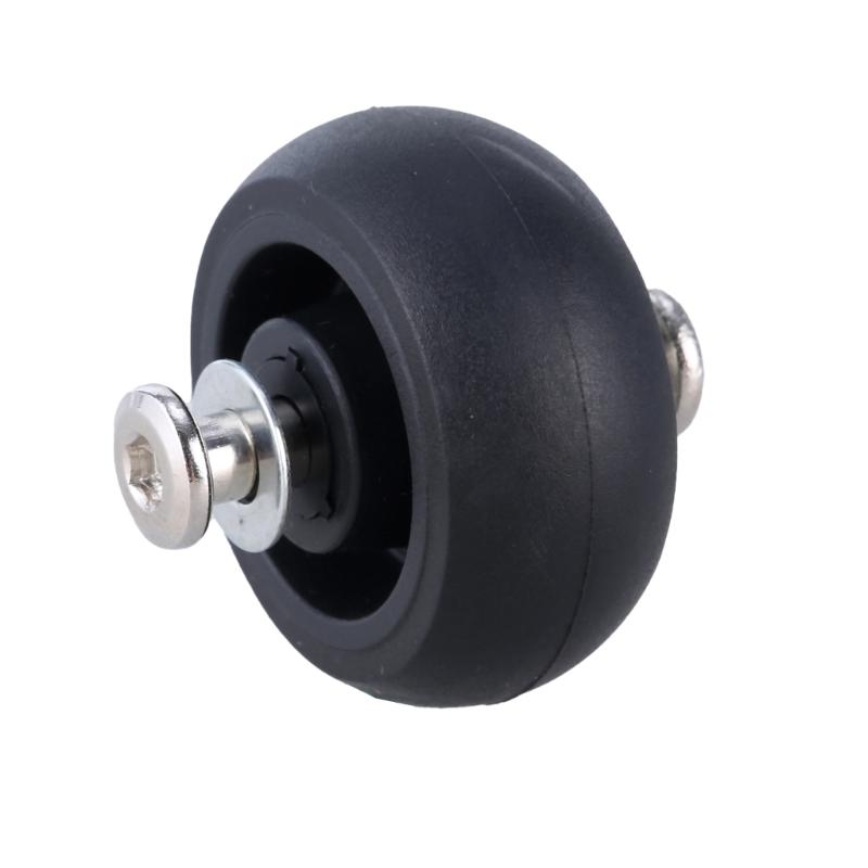 Set of 4 Travel Luggage Suitcase Replacement Wheels 40x18mm Plastic Caster Wheels Repair Kits Shelf Replacement Wheels