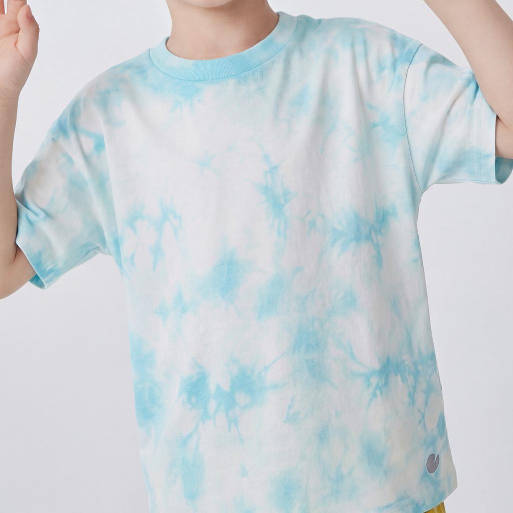 Pure Cotton Mini Balabala Boys' and Girls' Short-sleeved T-shirt