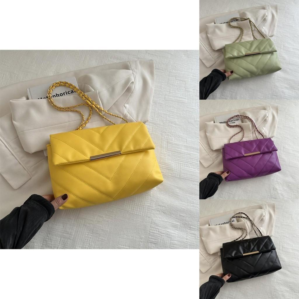 Chic And Trendy Pu Crossbody Bag With Neat Stitching Summer 2024 Casual Tote Bag