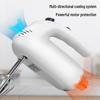 "High-Power Multi-Function Electric Stainless Steel Handheld Egg Beater"