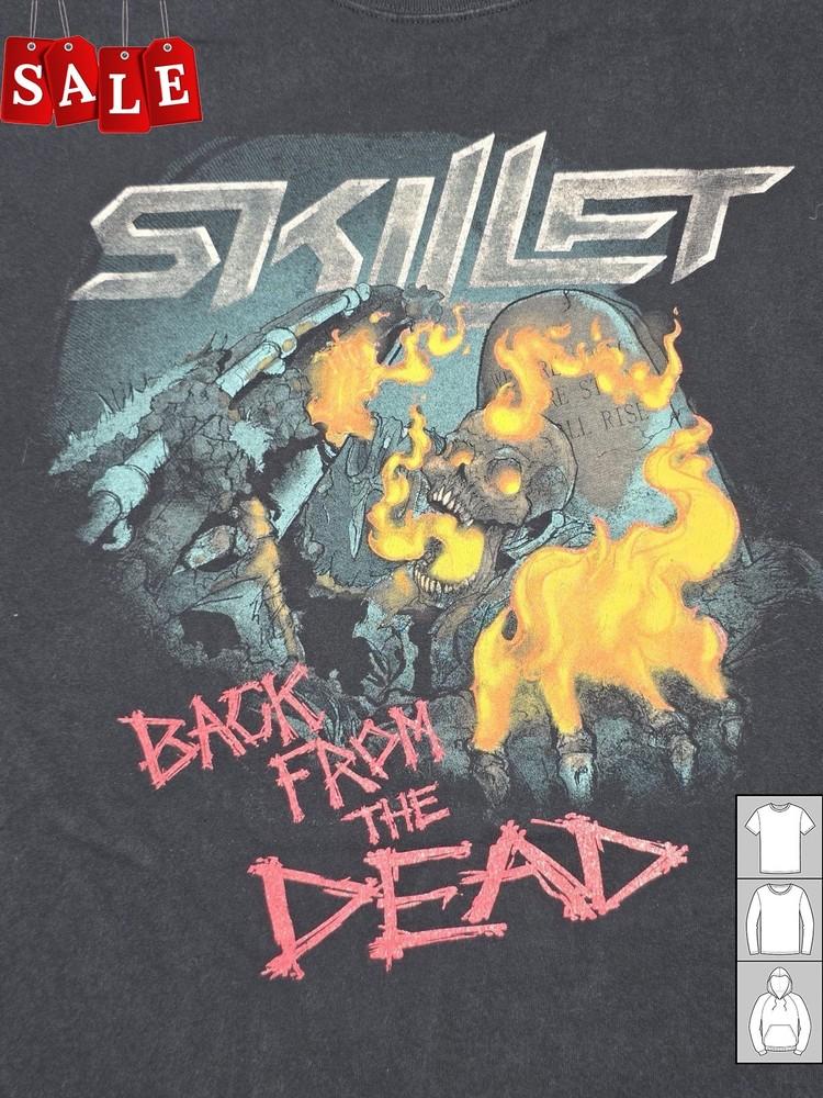 New Skillet Band Back From The Dead Gift For Fans Men All Size Shirt JJ297 Unisex T-Shirt S