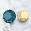 Emboss Sealings Wax Stamp Head Brasses Sealing Stamp Wax Seal Stamp Head Replacement for Envelope Sealing Greeting Card