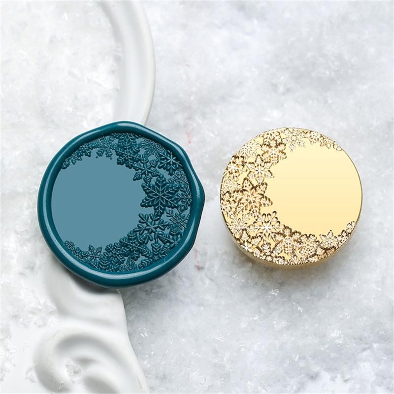 Emboss Sealings Wax Stamp Head Brasses Sealing Stamp Wax Seal Stamp Head Replacement for Envelope Sealing Greeting Card